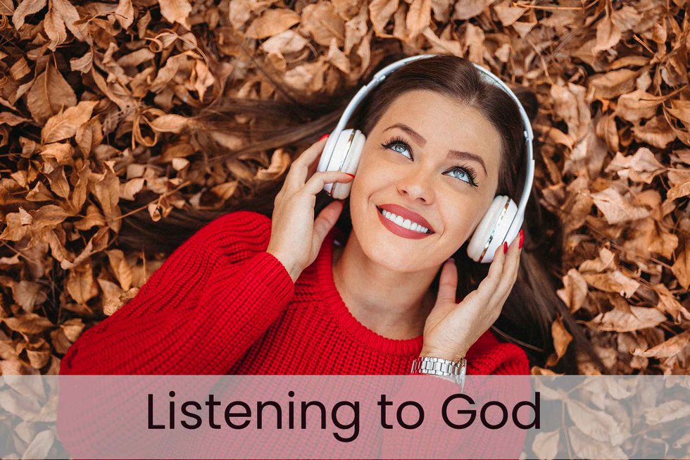 Listening to God Icon