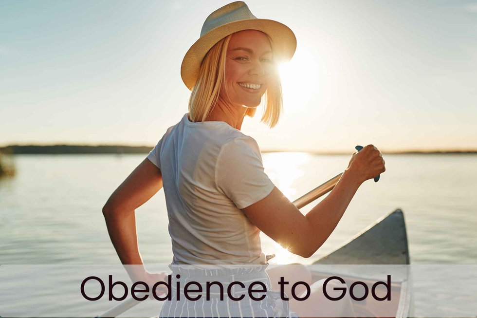 Obedience to God Icon
